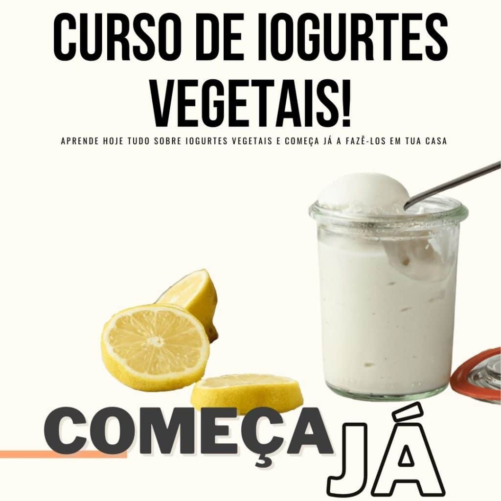 Curso online aprende a fazer iogurtes vegetais em casa