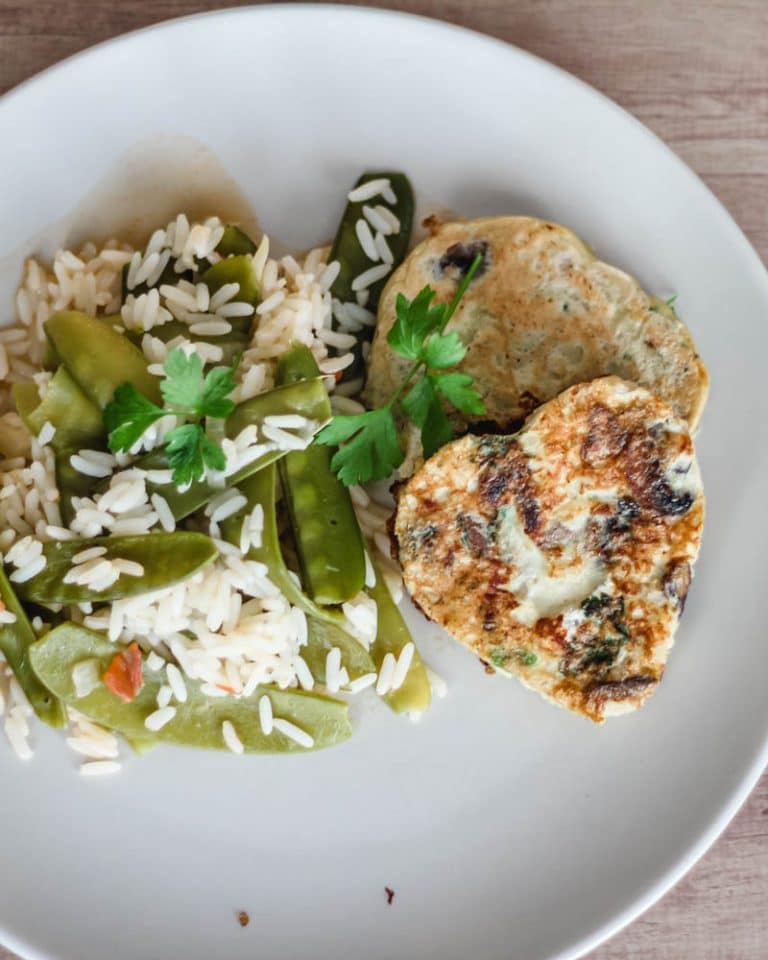 arroz de ervilhas de quebrar