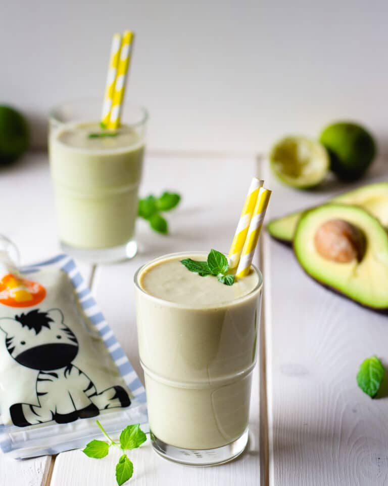 batido de abacate saudável