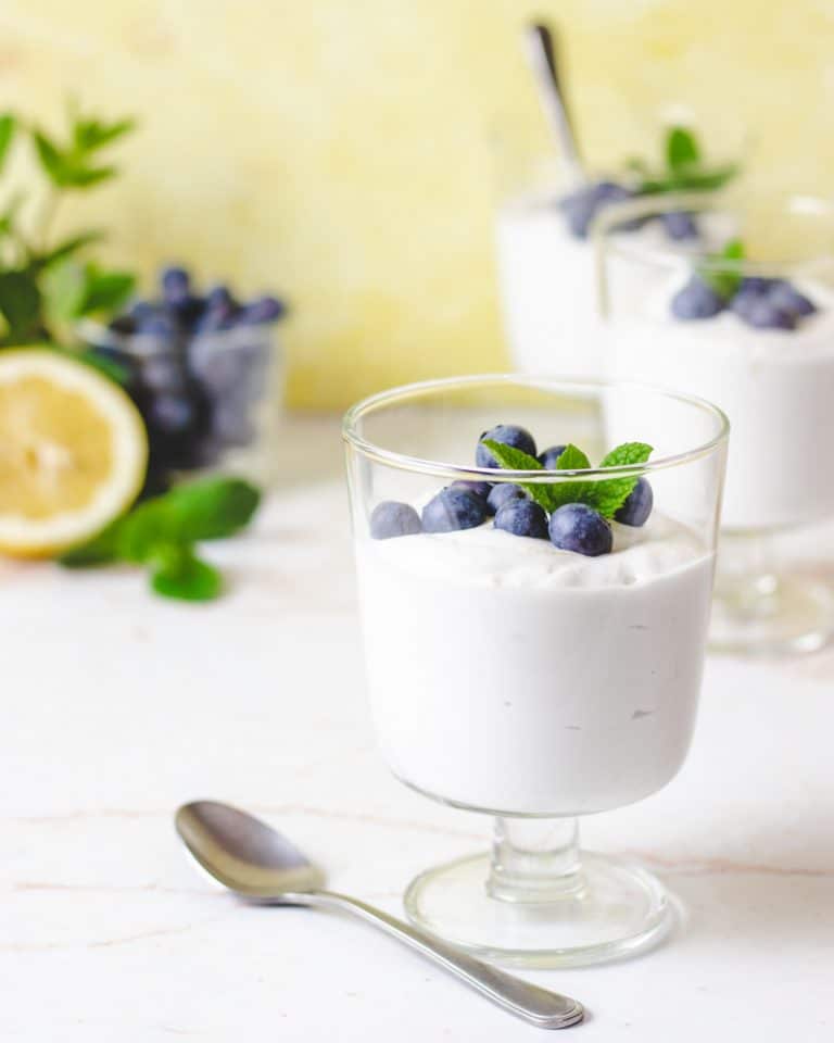 Mousse de limão - sem leite e sem lactose