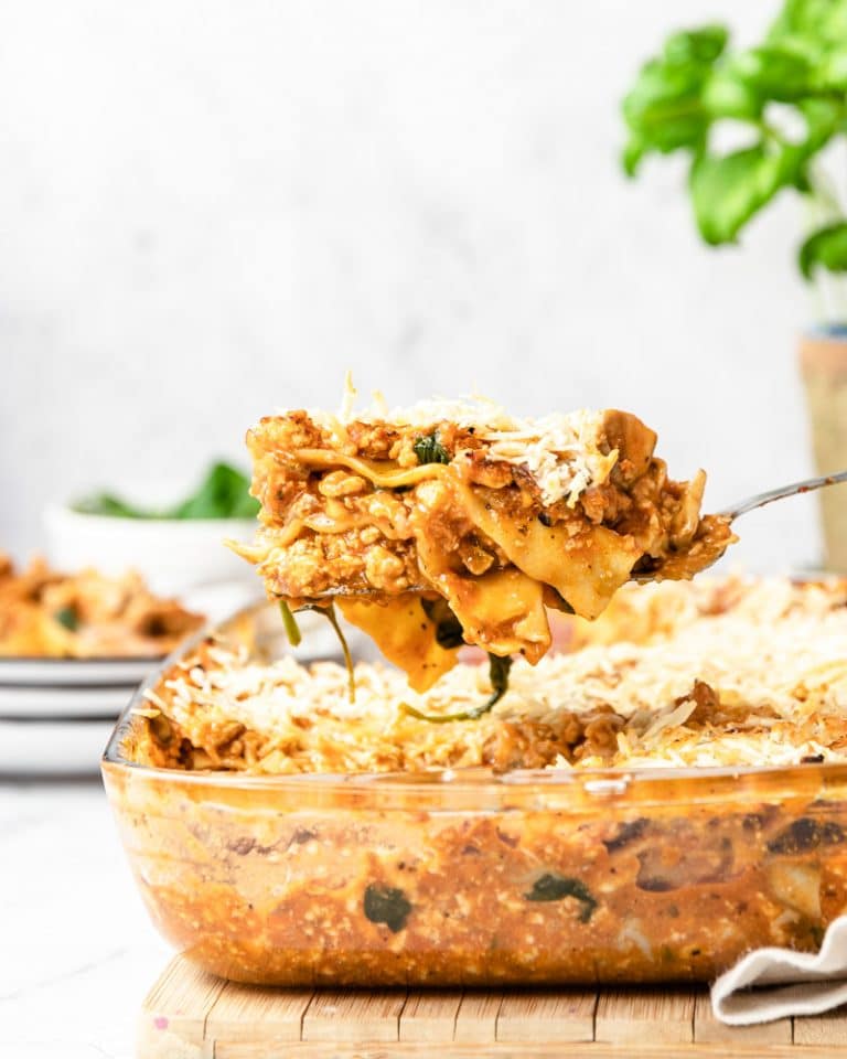 lasanha de frango sem leite, lactose e sem ovo