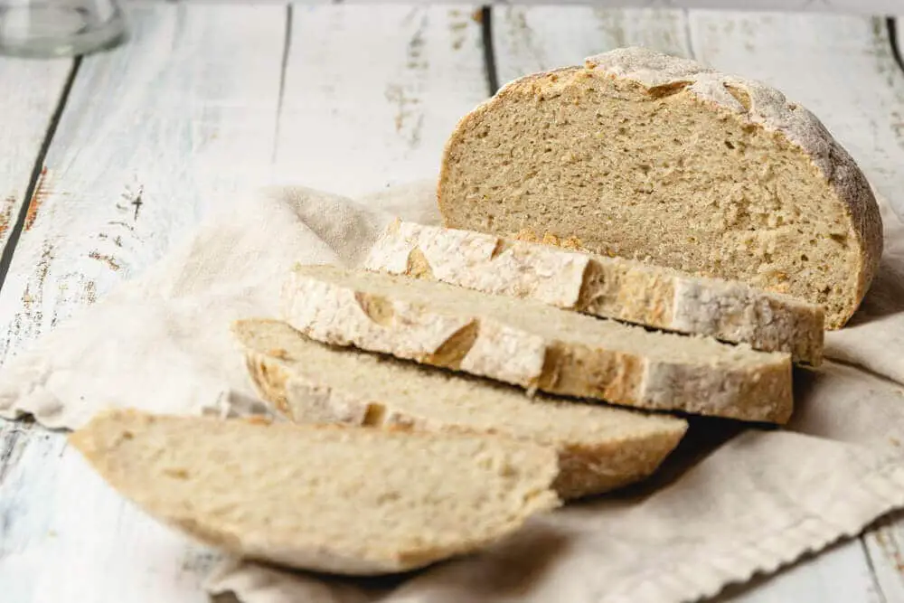 Pão sem glúten de fermentação natural