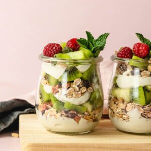 COMO FAZER UM parfait vegan - sem plv sem lactose e sem ovo