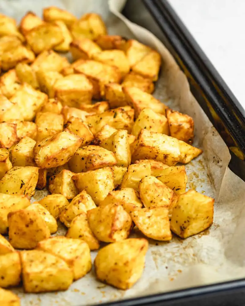 Strawberry Crumble: Batata Frita de Forno Crocante