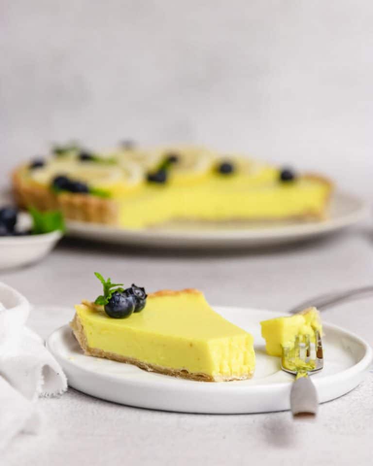 tarte de limão vegan - sem plv e sem ovo
