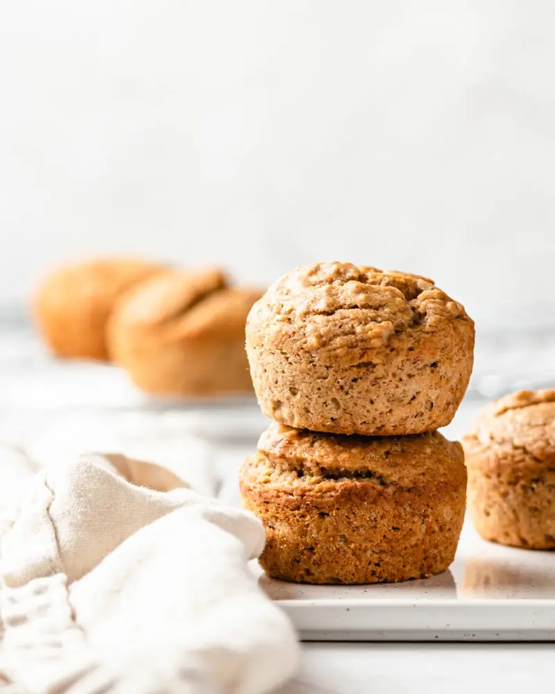 Muffins de banana sem glúten