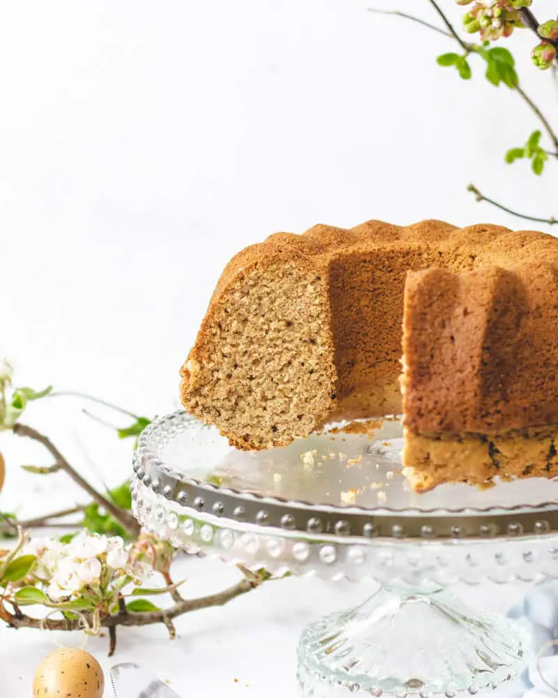 Pão de ló vegan sem leite, lactose, sem ovo e sem soja