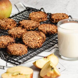 BISCOITOS DE MAÇÃ E FRUTOS SECOS SEM AÇÚCAR