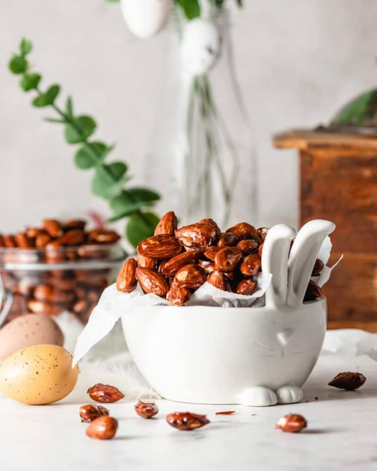Amêndoas caramelizadas super fáceis e rápidas