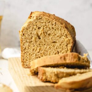 Pão de cerveja e mel sem levedar