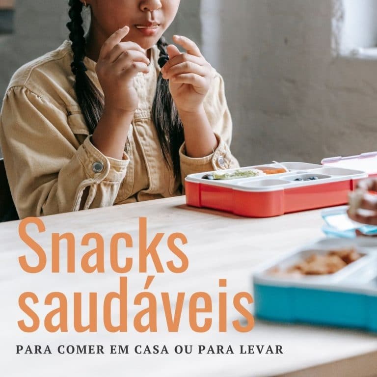 Snacks saudáveis