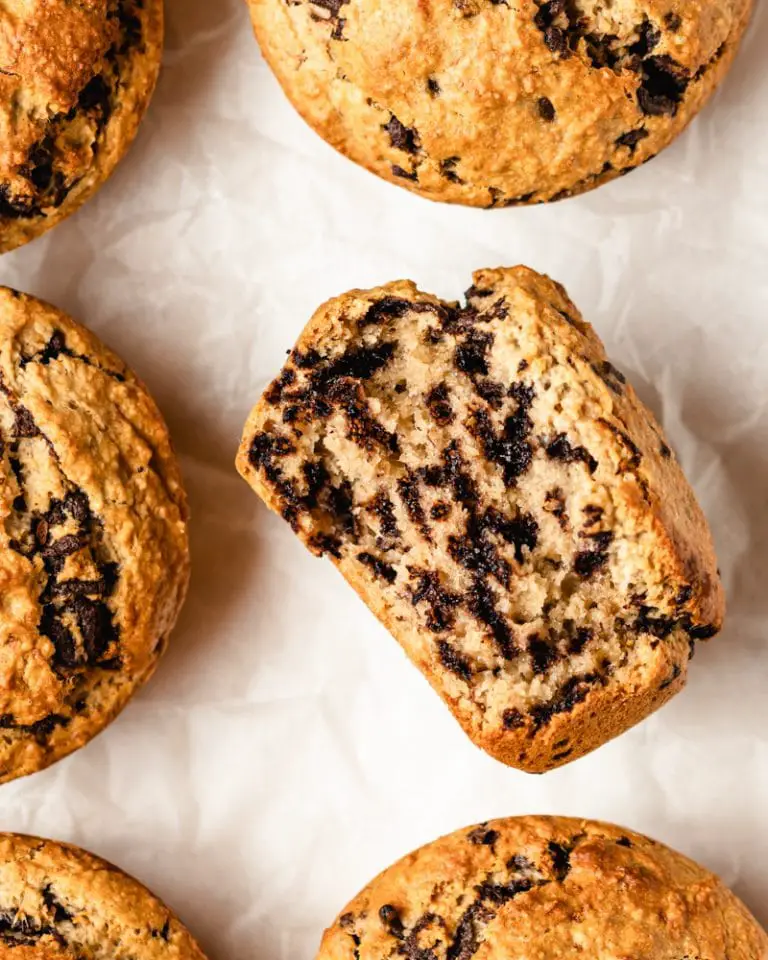 Muffins de banana e aveia vegan Criar Comer Crescer