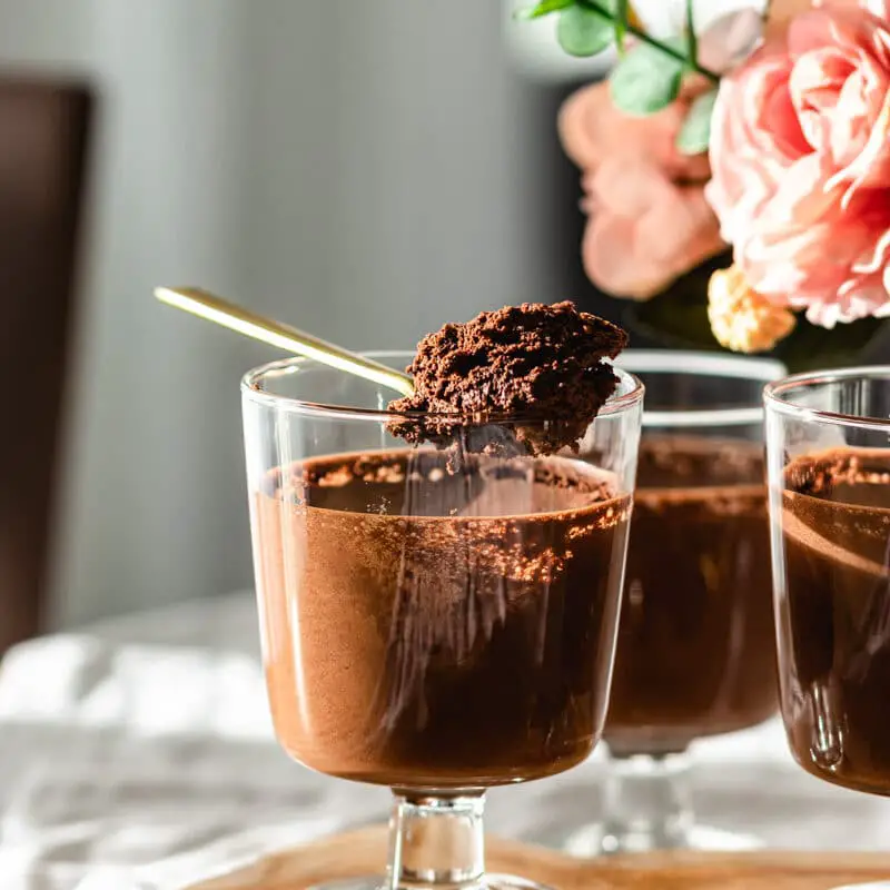 Mousse de chocolate com Aquafaba vegan Criar Comer Crescer