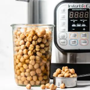 Como cozinhar grão-de-bico na Instant pot