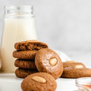 Broas de milho e mel vegan e sem glúten