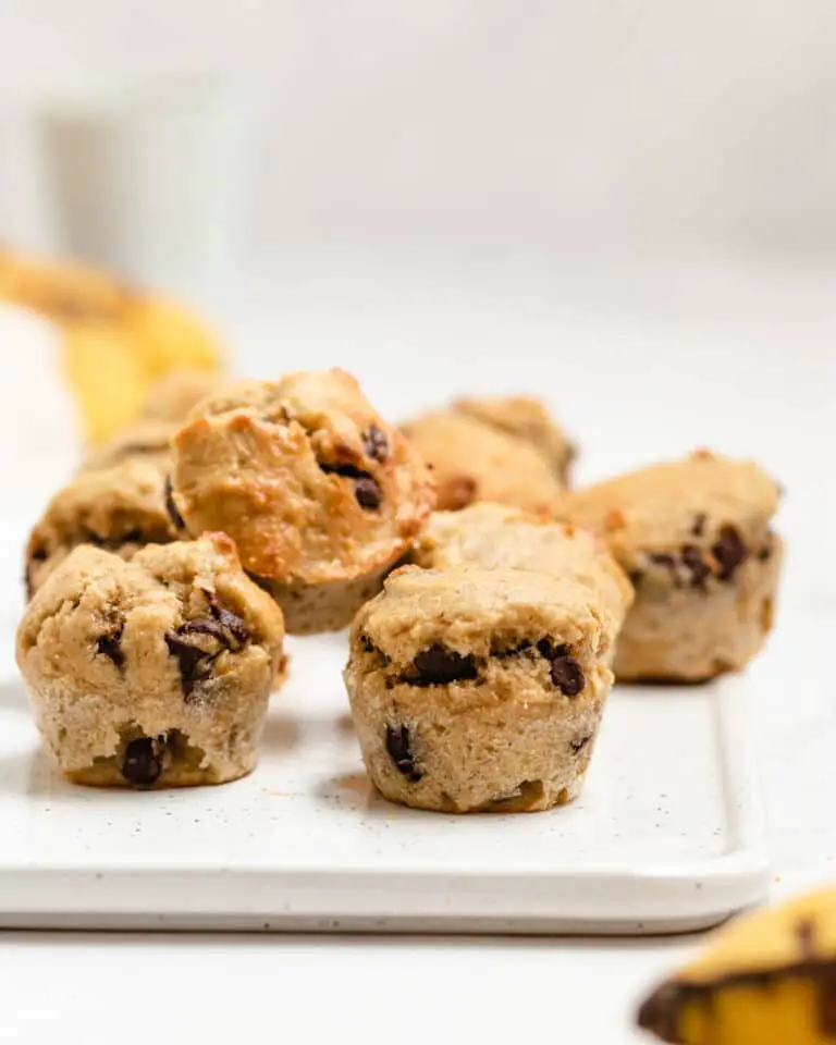 Muffins de banana e aveia Criar Comer Crescer