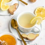 Chá de gengibre e limão - beneficios