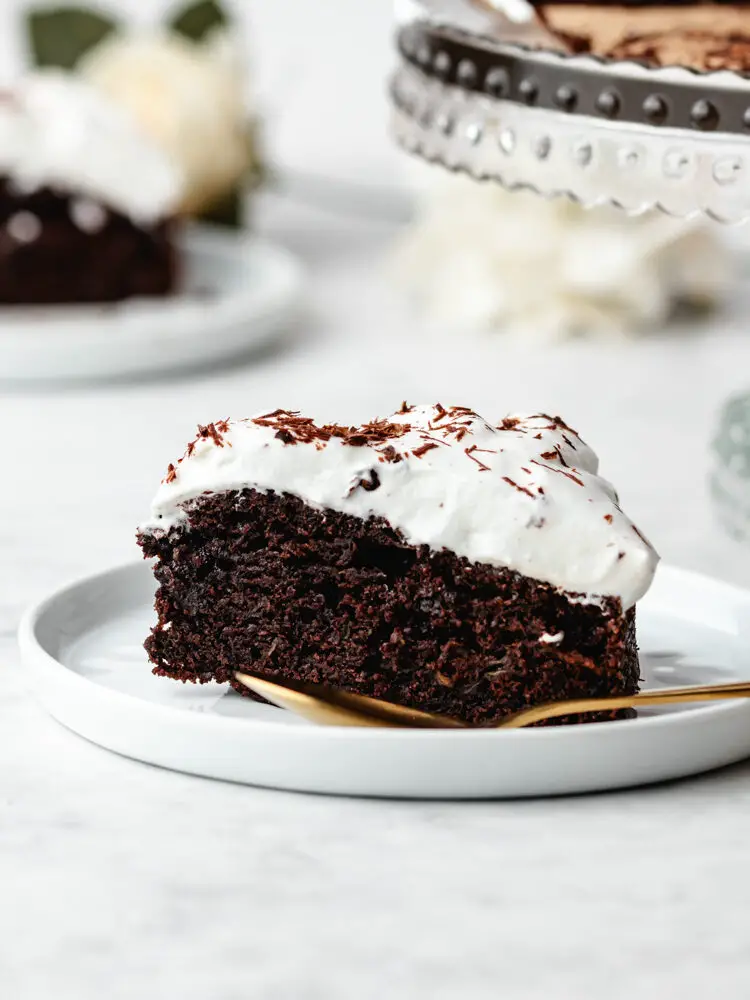 Bolo de curgete e chocolate