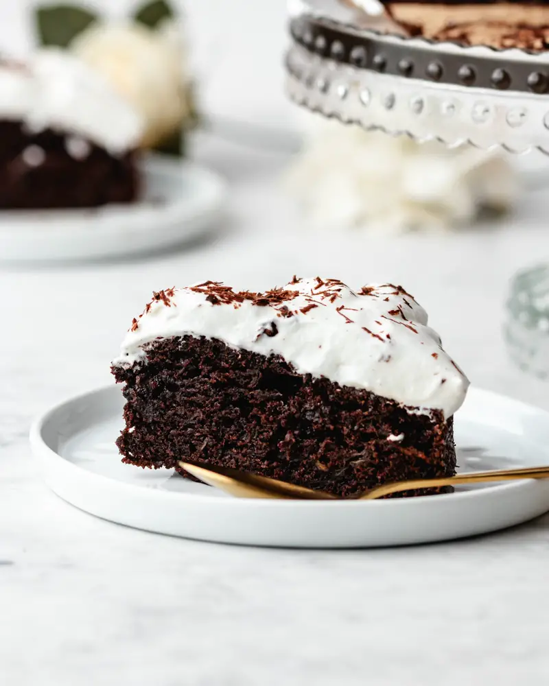 Bolo de curgete e chocolate