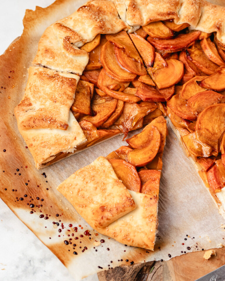 Galette de Dióspiro simples e fácil
