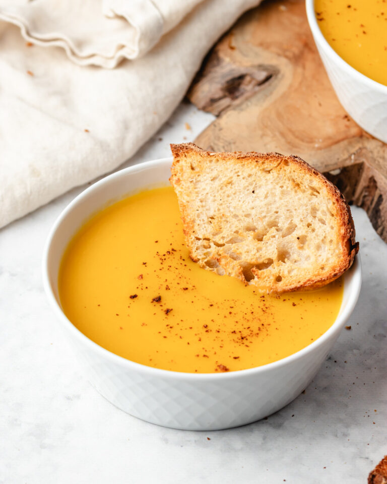Sopa de abóbora e alho francês Mycook Next