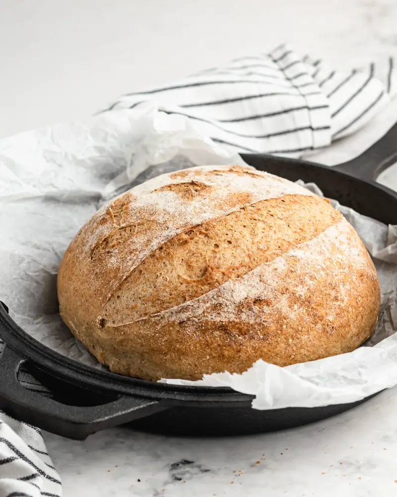 Pão branco vegan e sem glúten