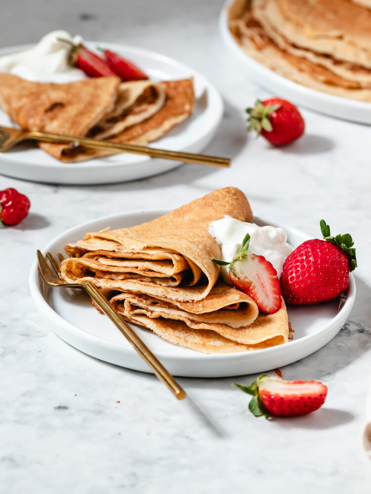 Crepes de fermentação natural