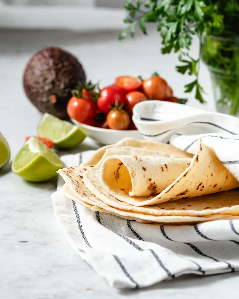 Receita de tortilhas caseiras simples, fáceis e rápidas