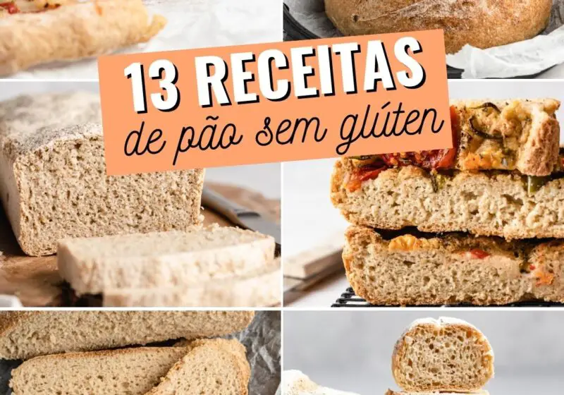 Receitas de pão sem glúten