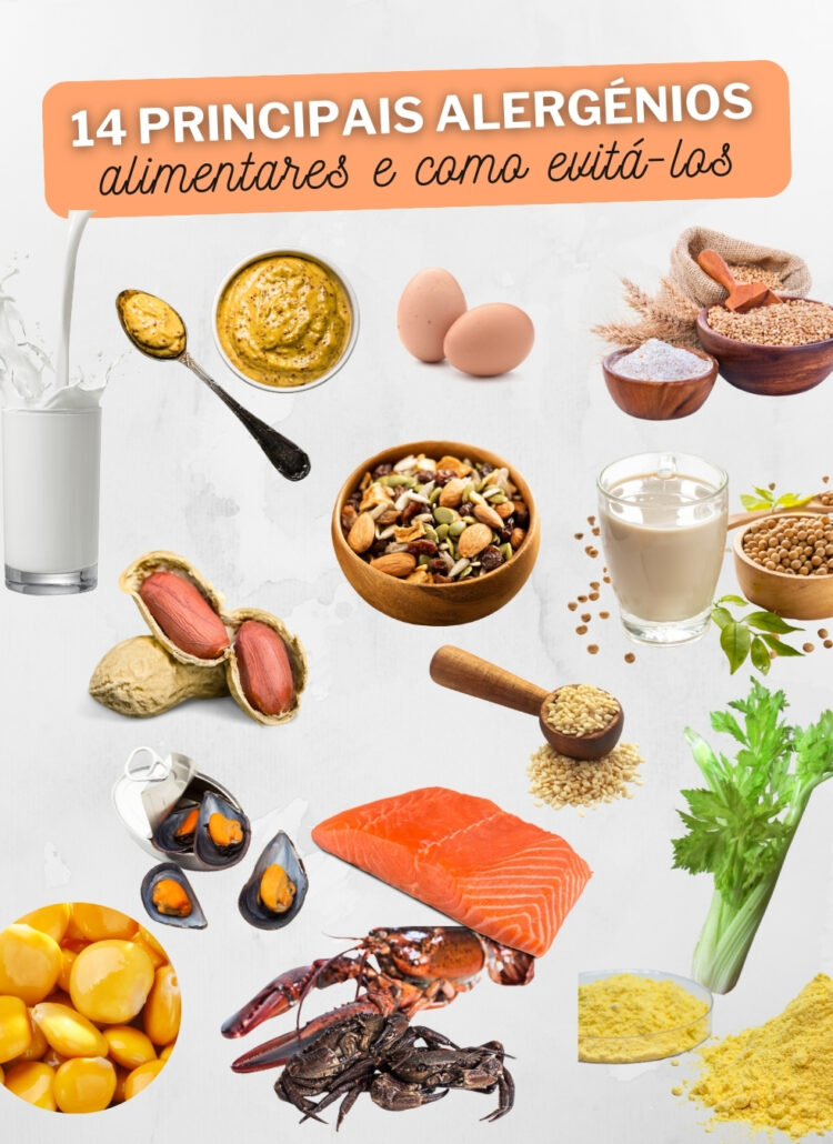 14 principais - Os principais alergénios alimentares e como evitá-los