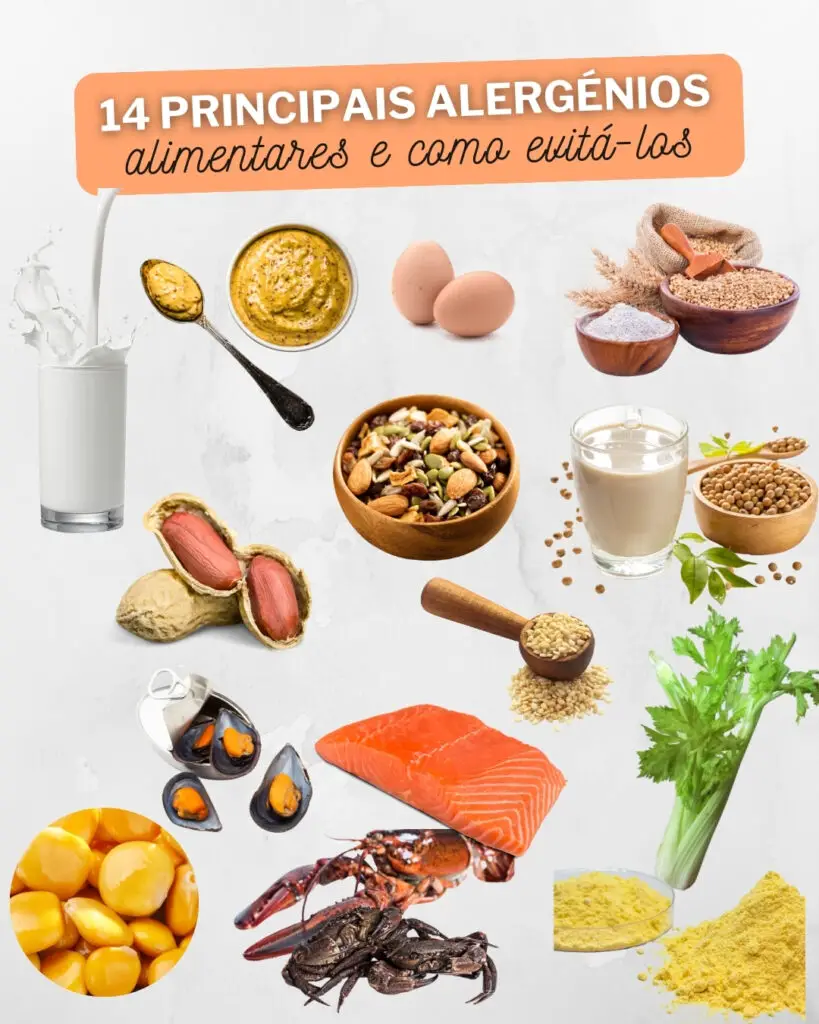 14 principais - Os principais alergénios alimentares e como evitá-los