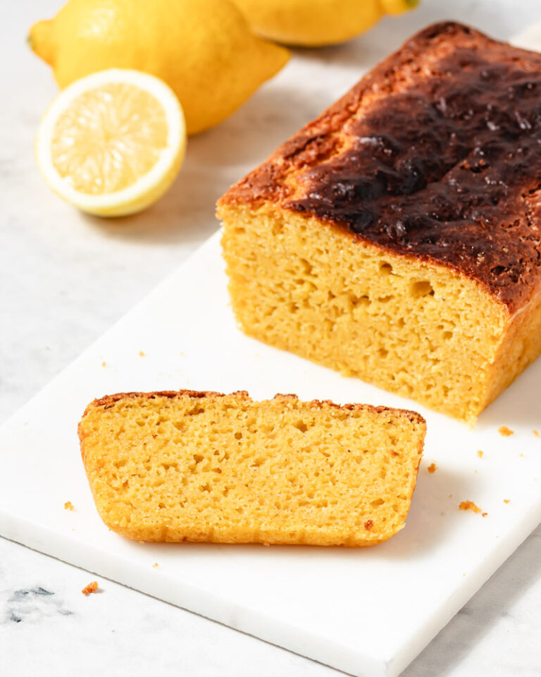 Pão de limão e iogurte sem glúten - Criar Comer Crescer